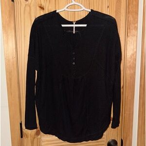 Free People Henley Top